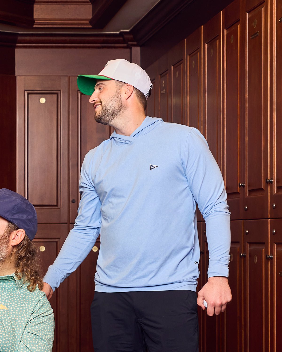 The Gimmie Hoodie - Vista Blue - Breezy Golf